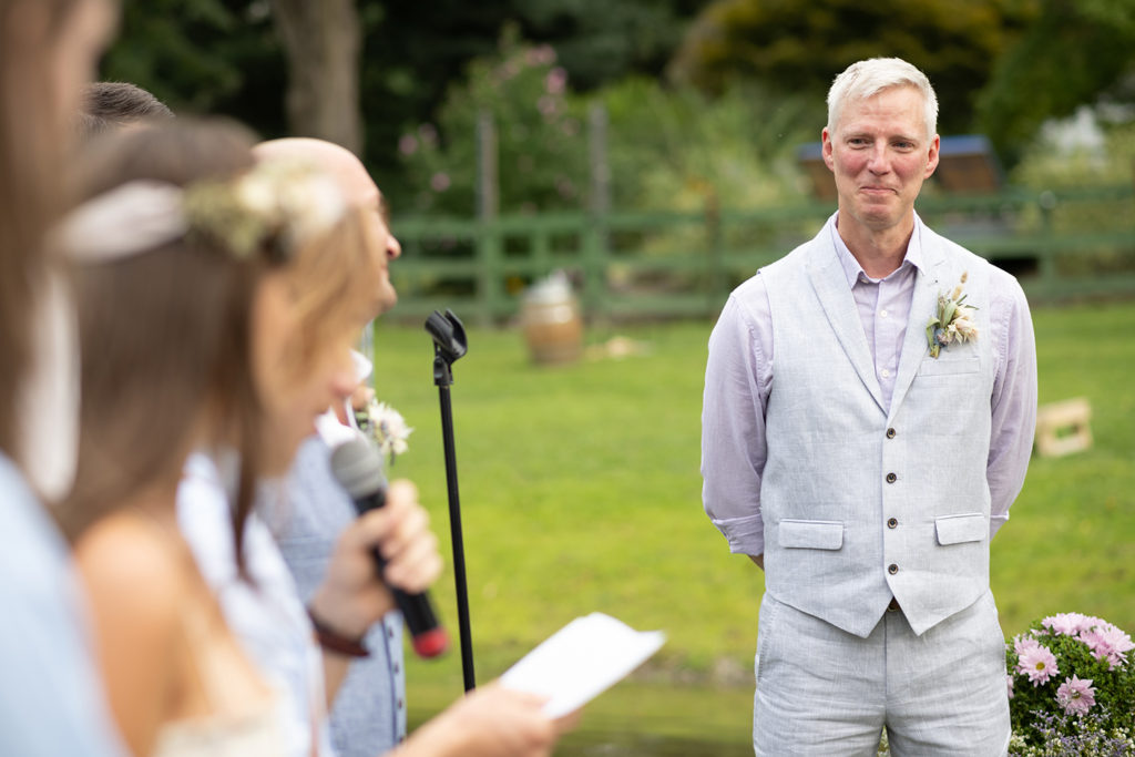 lgbtq couple wedding ceremony